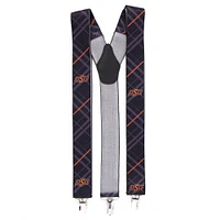 Men's Black Oklahoma State Cowboys Suspenders