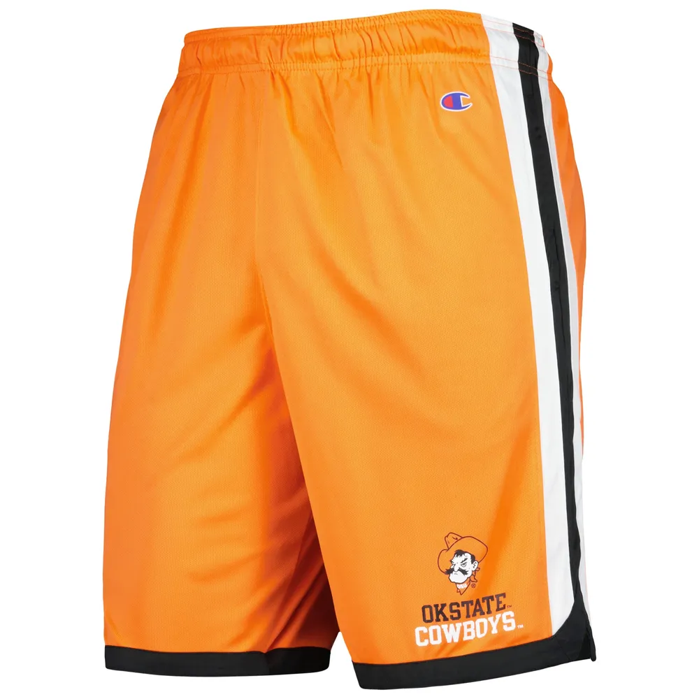 Short de basketball Champion Oklahoma State Cowboys orange pour homme