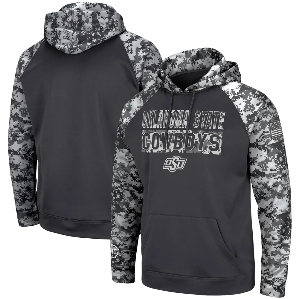 Men's Fanatics Branded Black Oklahoma State Cowboys Camo