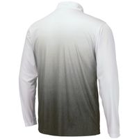 Men's Colosseum Gray Oklahoma State Cowboys Magic Team Logo Quarter-Zip Jacket