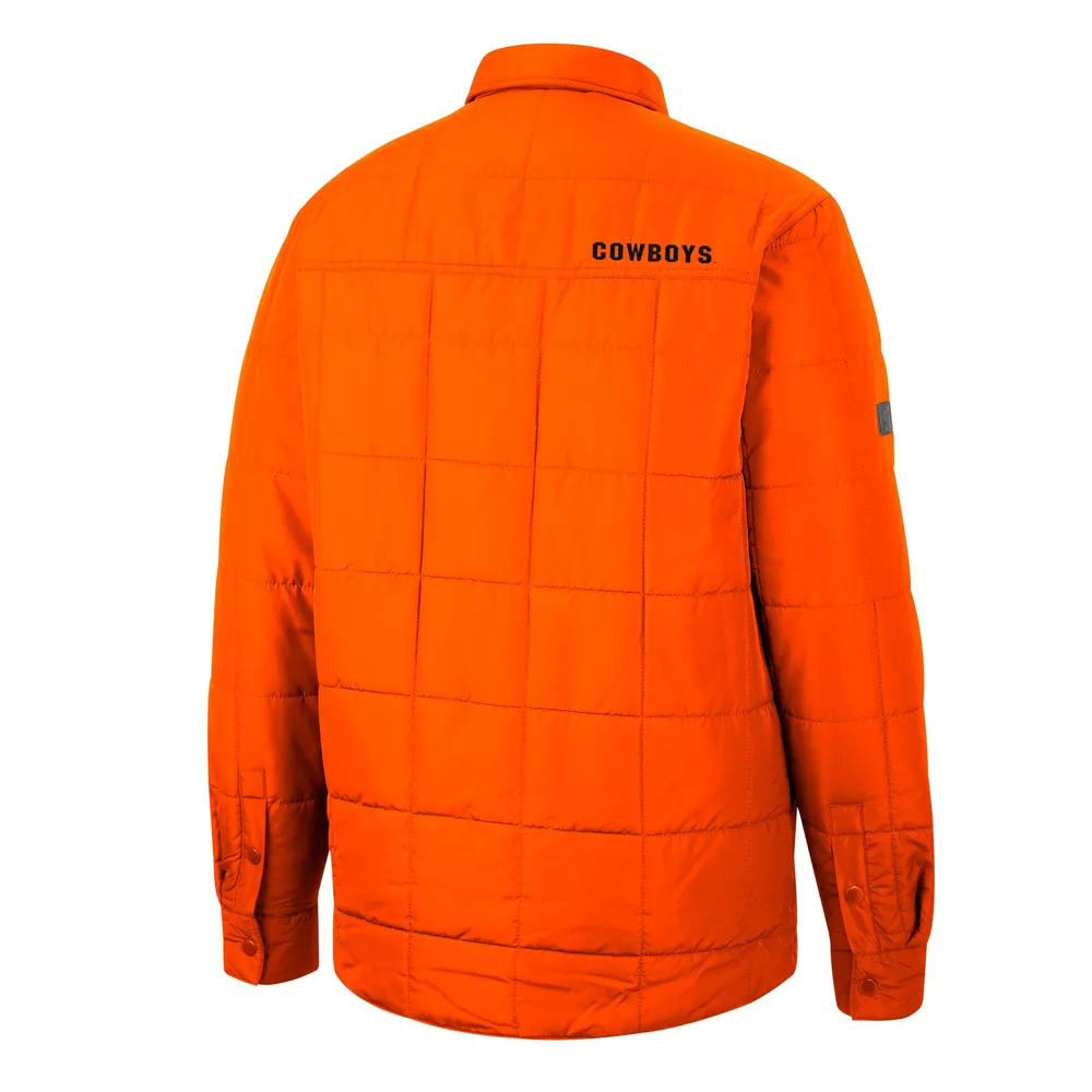 Veste matelassée Colosseum Orange Oklahoma State Cowboys Detonate pour homme