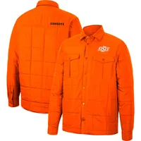 Veste matelassée Colosseum Orange Oklahoma State Cowboys Detonate pour homme