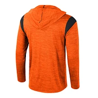 Men's Colosseum Orange Oklahoma State Cowboys Dozer Half-Zip Windshirt