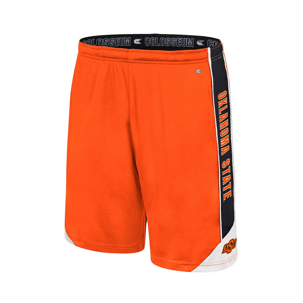 Men's Colosseum Orange Oklahoma State Cowboys Haller Shorts