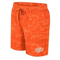 Men's Colosseum Orange Oklahoma State Cowboys Ozark Swim Shorts