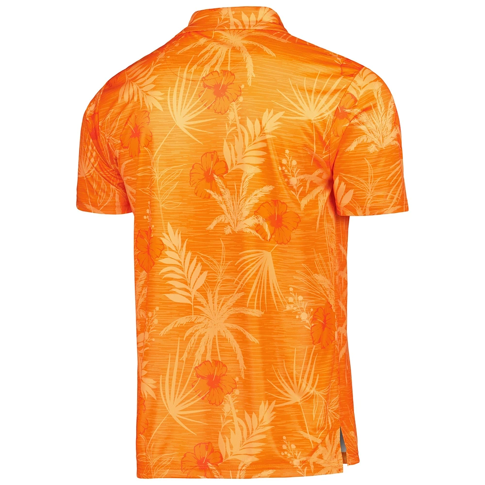 Polo pour homme Colosseum Orange Oklahoma State Cowboys Palms Team