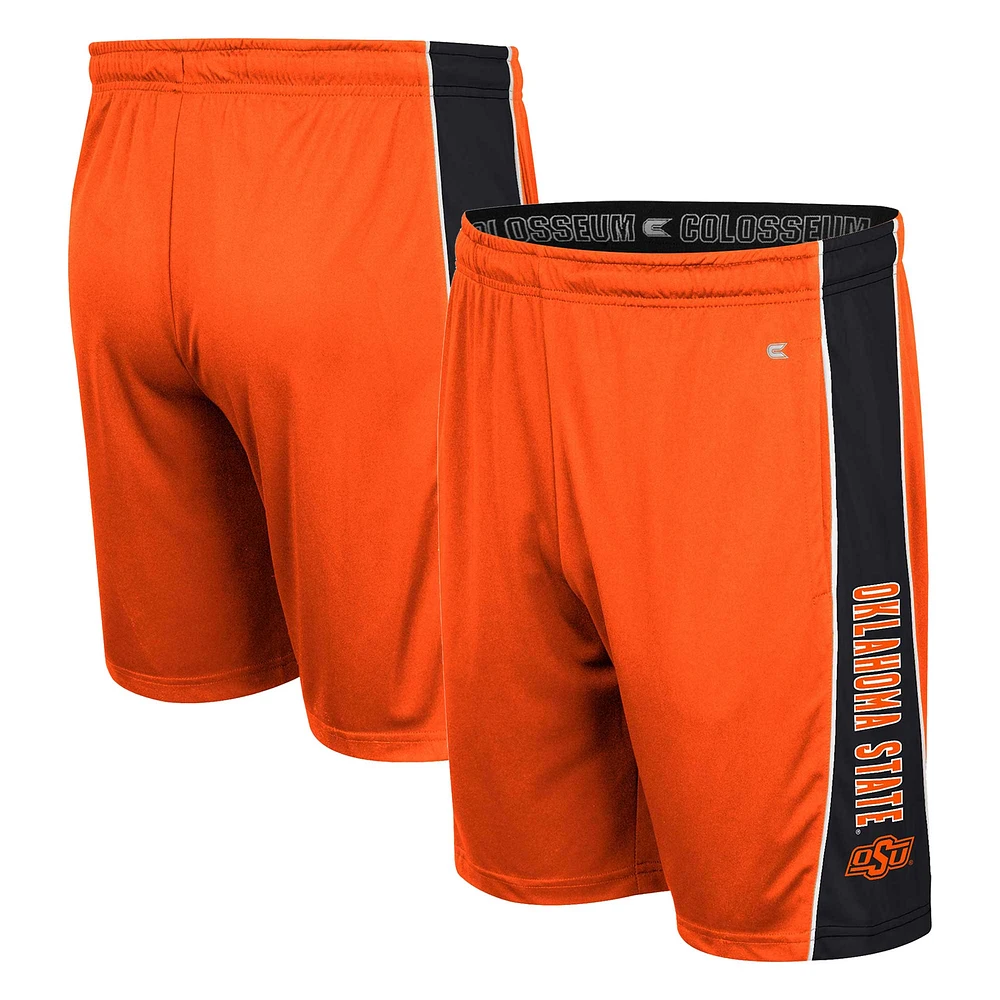 Colosseum Orange Oklahoma State Cowboys Panel Shorts pour hommes