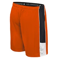 Men's Colosseum Orange Oklahoma State Cowboys Quantum Shorts