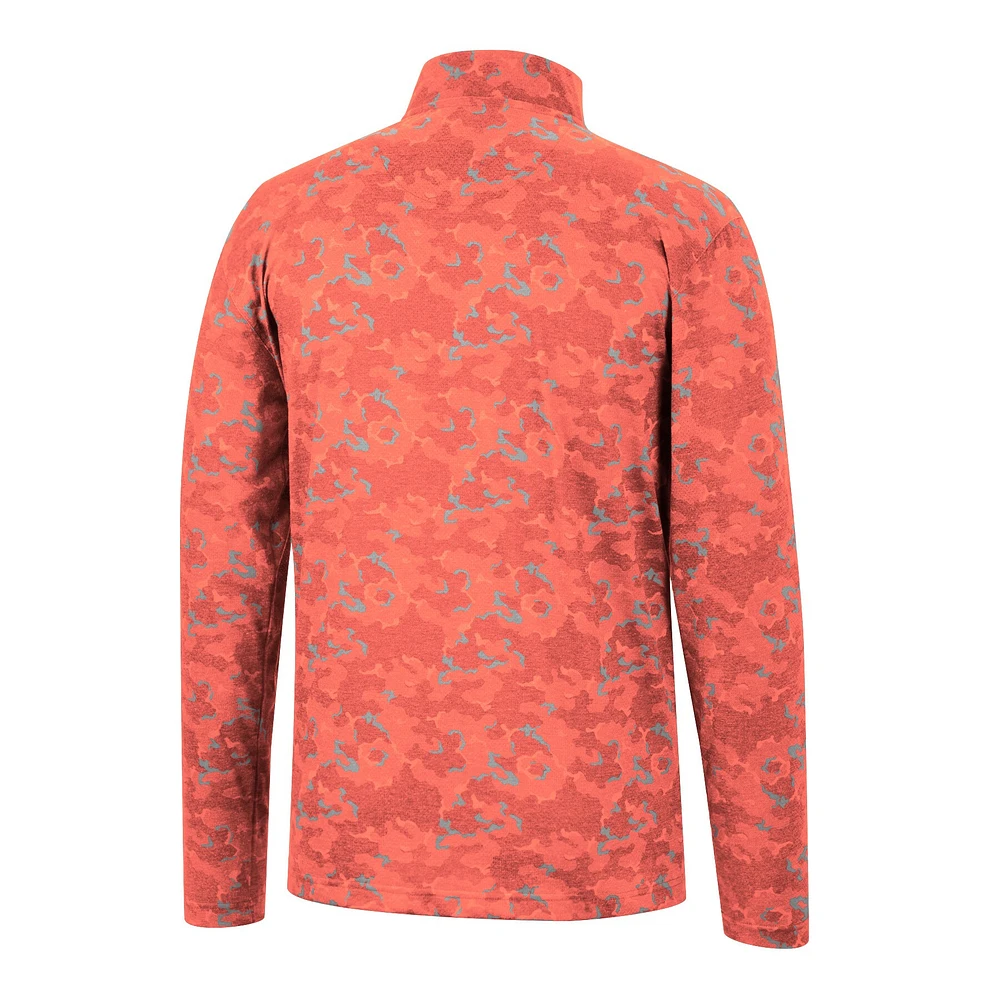 Men's Colosseum Orange Oklahoma State Cowboys Tivo Quarter-Zip Jacket