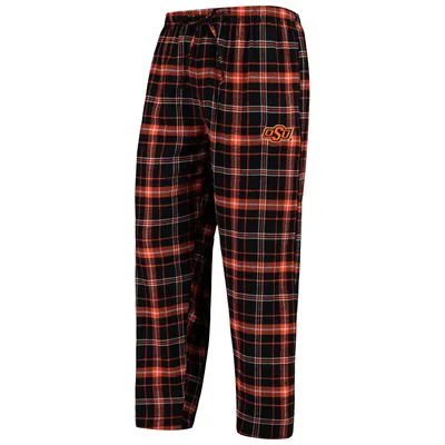 Oklahoma State Cowboys Concepts Sport Ultimate Flannel Pants - Black/Orange