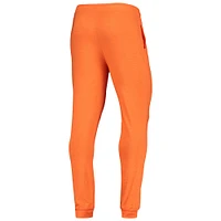 Concepts Sport pour hommes - Ensemble t-shirt à capuche et pyjama de jogging hommes, orange/anthracite chiné, Oklahoma State Cowboys Meter