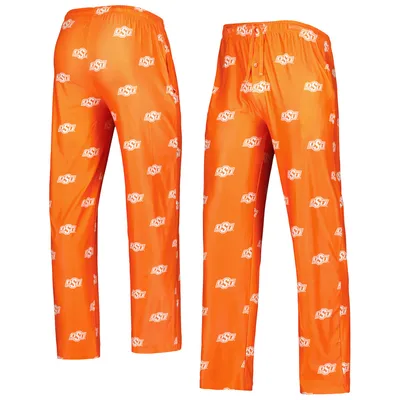 Oklahoma State Cowboys Concepts Sport Logo Flagship Allover Print Pants - Orange