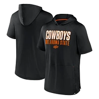 Men's Fanatics  Black Oklahoma State Cowboys Core Read Hoodie T-Shirt