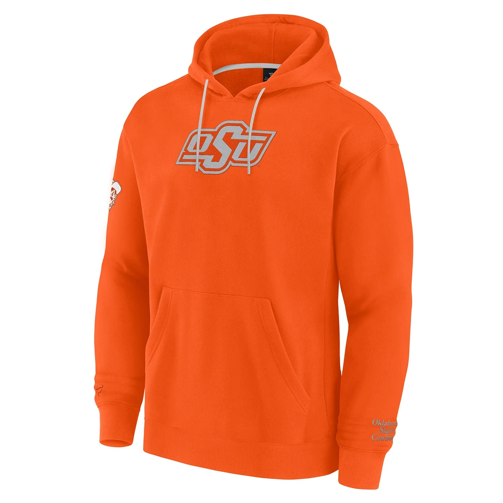 Sweat à capuche orange Elements Pace des Cowboys de l'Oklahoma pour hommes