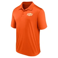 Men's Fanatics Orange Oklahoma State Cowboys Left Side Block Polo