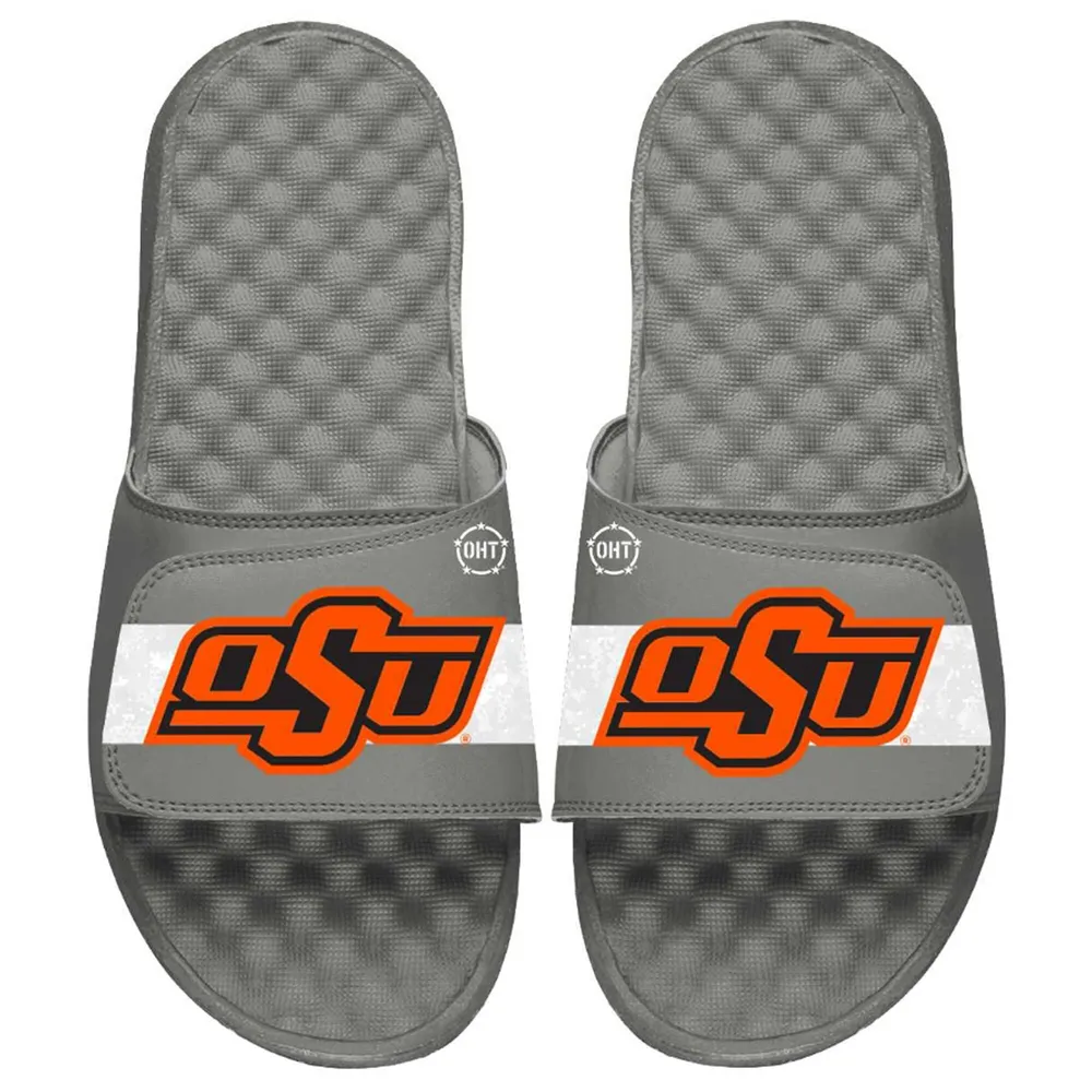 Lids Oklahoma State Cowboys ISlide OHT Military Appreciation Slide Sandals  - Gray