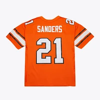 Maillot réplique orange Mitchell & Ness Barry Sanders des Cowboys de l'Oklahoma State 1987 pour homme