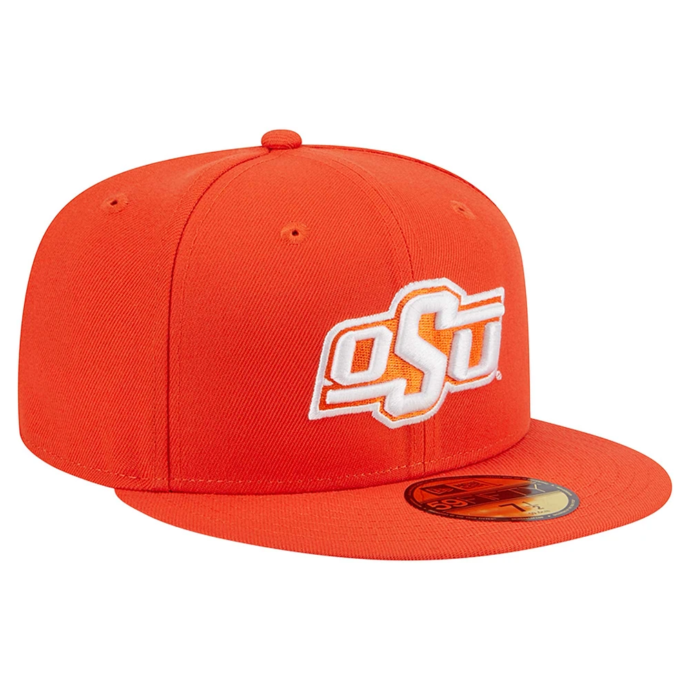 Casquette ajustée 59FIFTY des Cowboys de l'Oklahoma New Era pour homme