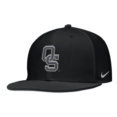 Men's Nike Black Oklahoma State Cowboys Folds of Honor On-Field Baseball Performance Fitted Hat