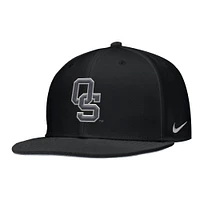 Men's Nike Black Oklahoma State Cowboys Folds of Honor On-Field Baseball Performance Fitted Hat