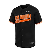 Men's Nike Black Oklahoma State Cowboys Limited Baseball Jersey