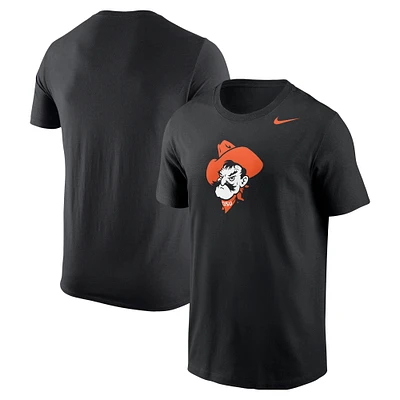 T-shirt Nike noir avec logo des Cowboys de l'Oklahoma State pour homme