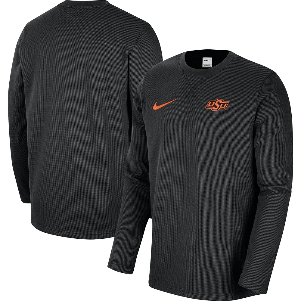 Sweat à capuche Oklahoma State Cowboys Nike noir pour homme