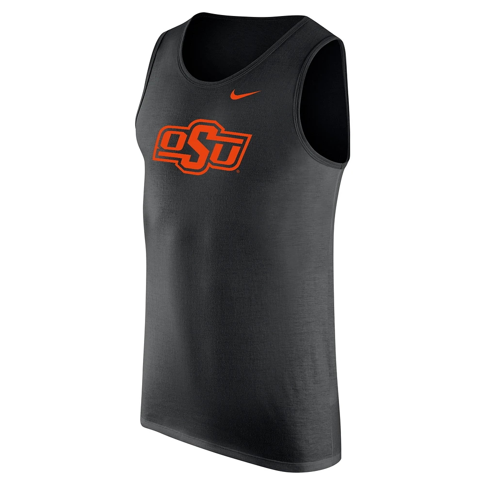 Men's Nike Black Oklahoma State Cowboys Tank Top