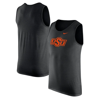 Débardeur Nike noir Oklahoma State Cowboys pour homme