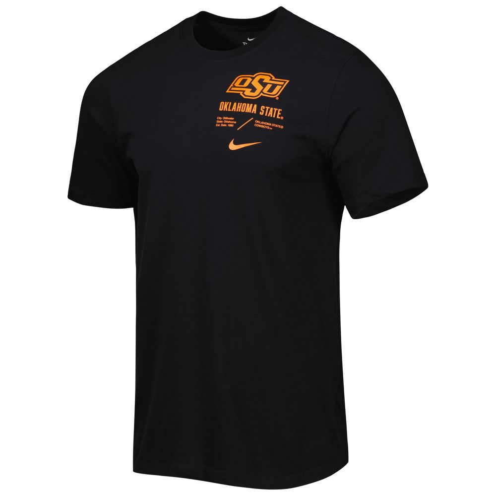 Men's Nike Black Oklahoma State Cowboys Team Practice Performance T-Shirt