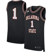 Maillot de basketball rétro réplique des Cowboys l'État l'Oklahoma Nike #1 noir pour homme