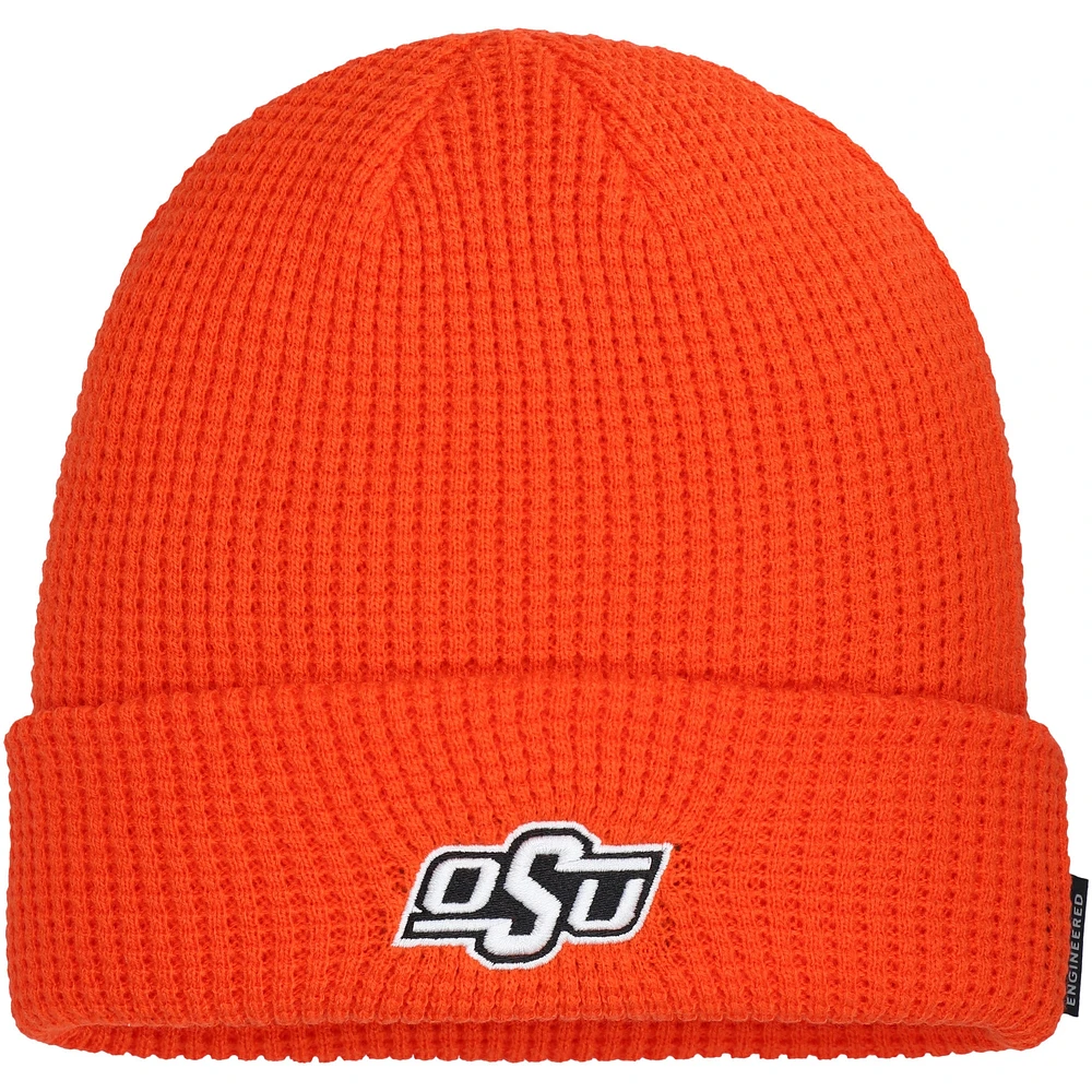 Bonnet tricoté à revers Nike Orange Oklahoma State Cowboys 2024 Sideline Terra pour homme