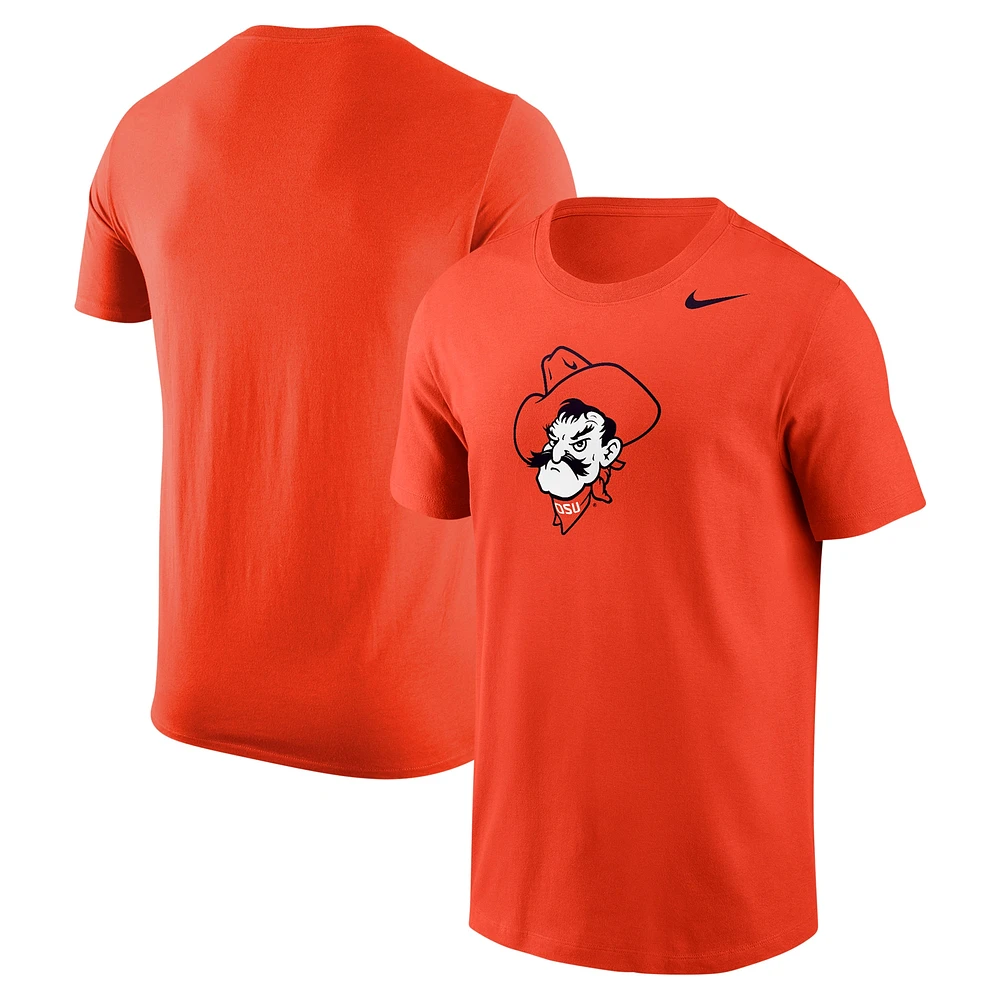 Men's Nike Orange Oklahoma State Cowboys Logo T-Shirt