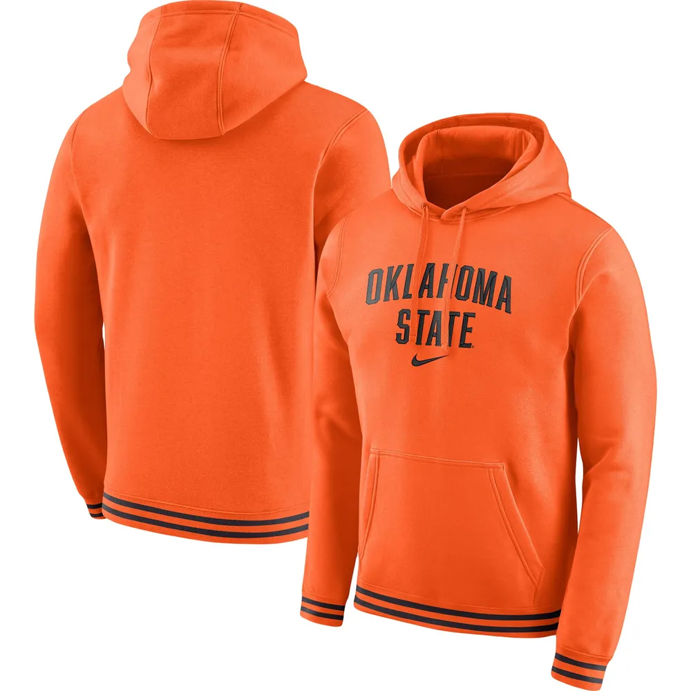 Lids Oklahoma Cowboys Nike Retro Pullover Hoodie - Orange | Green Mall