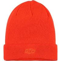 Bonnet en tricot à revers ton sur ton Nike Oklahoma State Cowboys orange pour homme