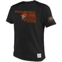 T-shirt pour homme Original Retro Brand noir Oklahoma State Cowboys 1890