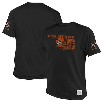 Men's Original Retro Brand Black Oklahoma State Cowboys 1890 T-Shirt