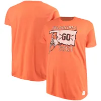 Men's Original Retro Brand Orange Oklahoma State Cowboys Big & Tall Mock Twist T-Shirt