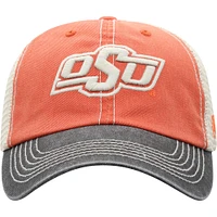 Men's Top of the World Orange Oklahoma State Cowboys Offroad Trucker Snapback Hat