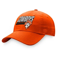 Casquette ajustable Top of the World Oklahoma State Cowboys Slice pour homme