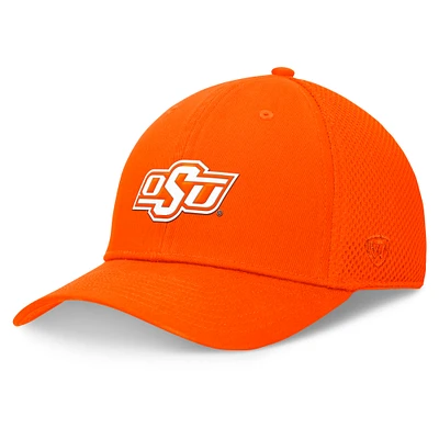 Casquette Spacer Flex orange Top of the World pour hommes des Cowboys de l'État d'Oklahoma