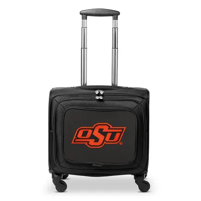 Oklahoma State Cowboys MOJO 14'' Laptop Overnighter Wheeled Bag- Black