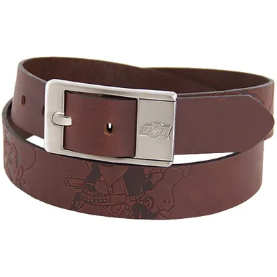 Ceinture en cuir Brandish Oklahoma State Cowboys - Marron