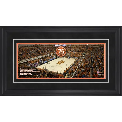Oklahoma State Cowboys Fanatics Authentic Framed Gallagher-Iba Arena 75th Anniversary Gameday Panoramic