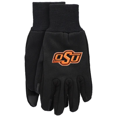 Gants tactiles avec logo de l'équipe McArthur des Cowboys de l'Oklahoma State