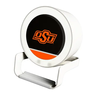 Oklahoma State Cowboys Night Light Wireless Charger And Bluetooth Speaker