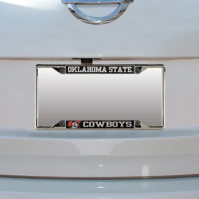 Oklahoma State Cowboys Small Over Small Mega License Plate Frame