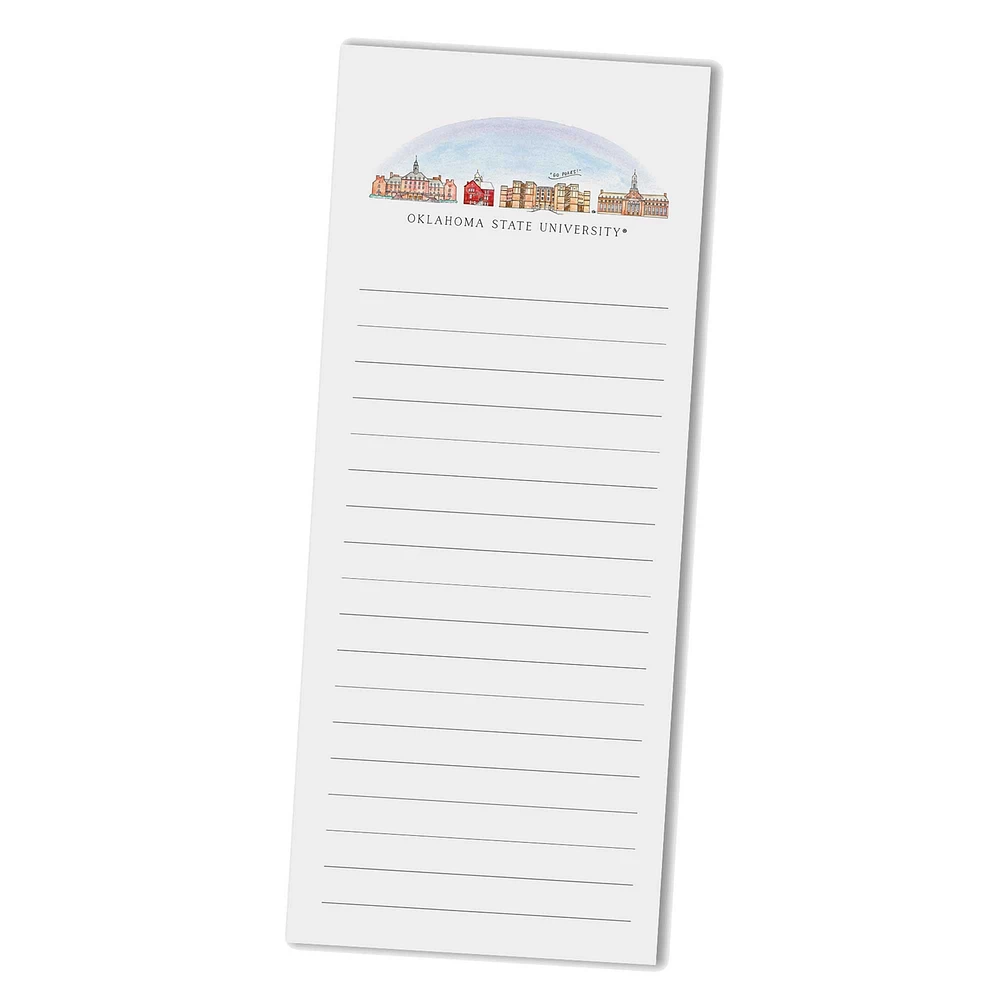 Oklahoma State Cowboys Valiant Skyline Notepad