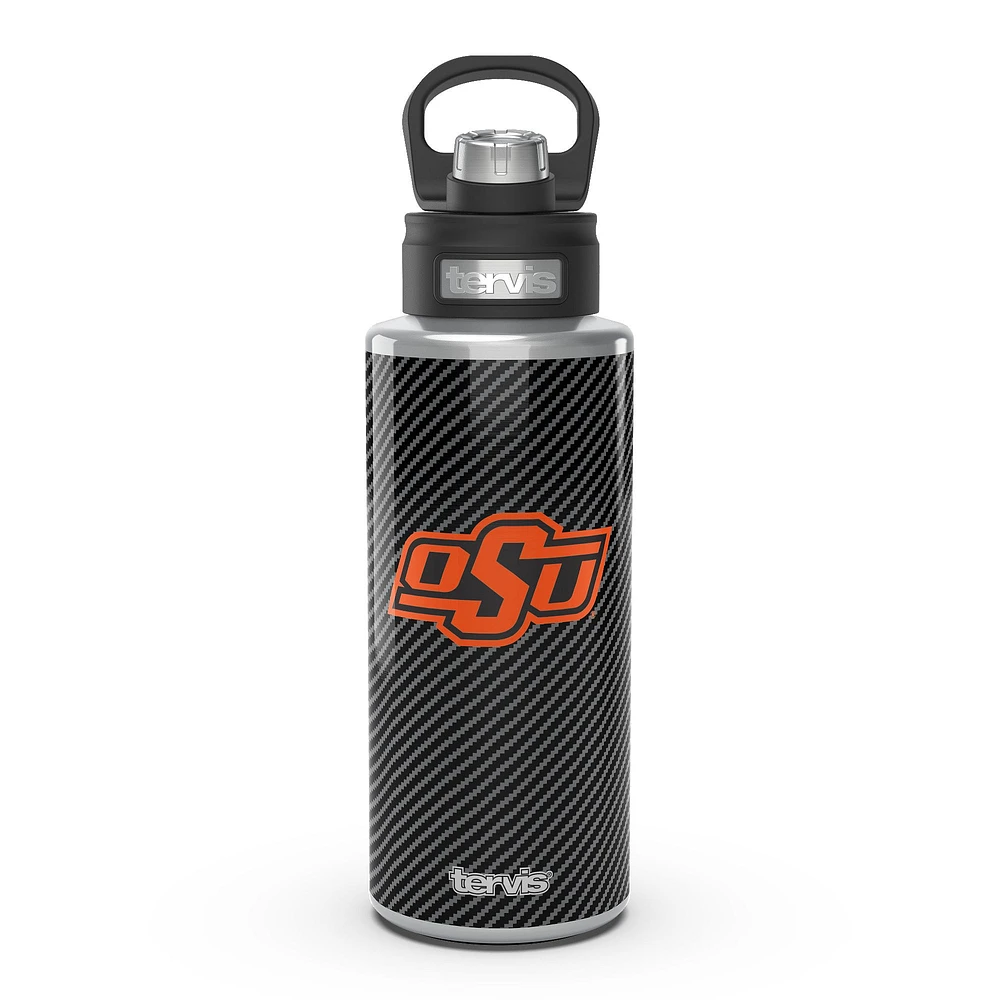 Tervis Oklahoma State Cowboys 32oz. Carbon Fiber Wide Mouth Water Bottle