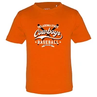 Toddler Garb Orange Oklahoma State Cowboys Toni Baseball T-Shirt